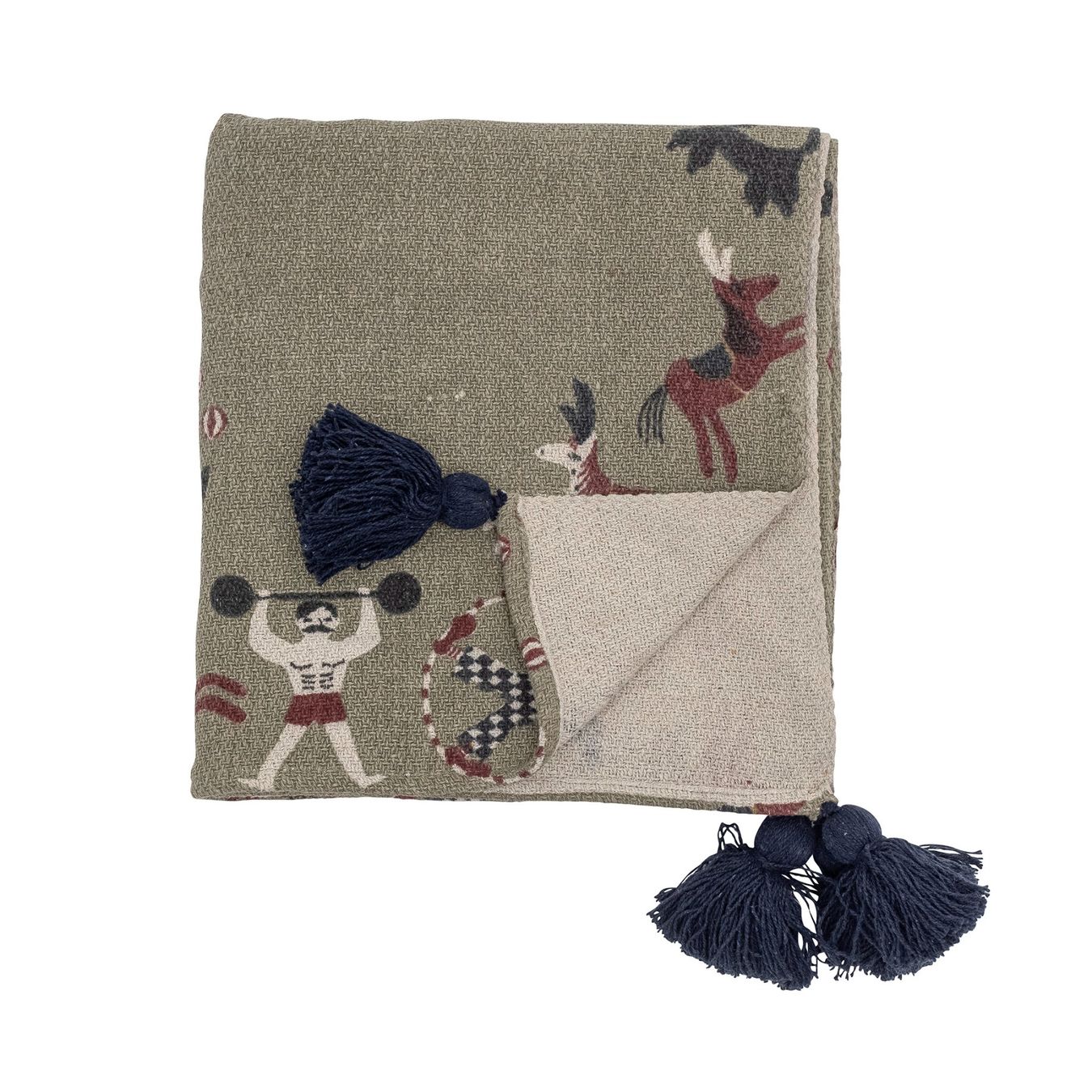 Bloomingville Coperte: Bloomingville Decke Prana – Nuovo e nell'imballaggio originale da Arbon venduto da MaritK 4
