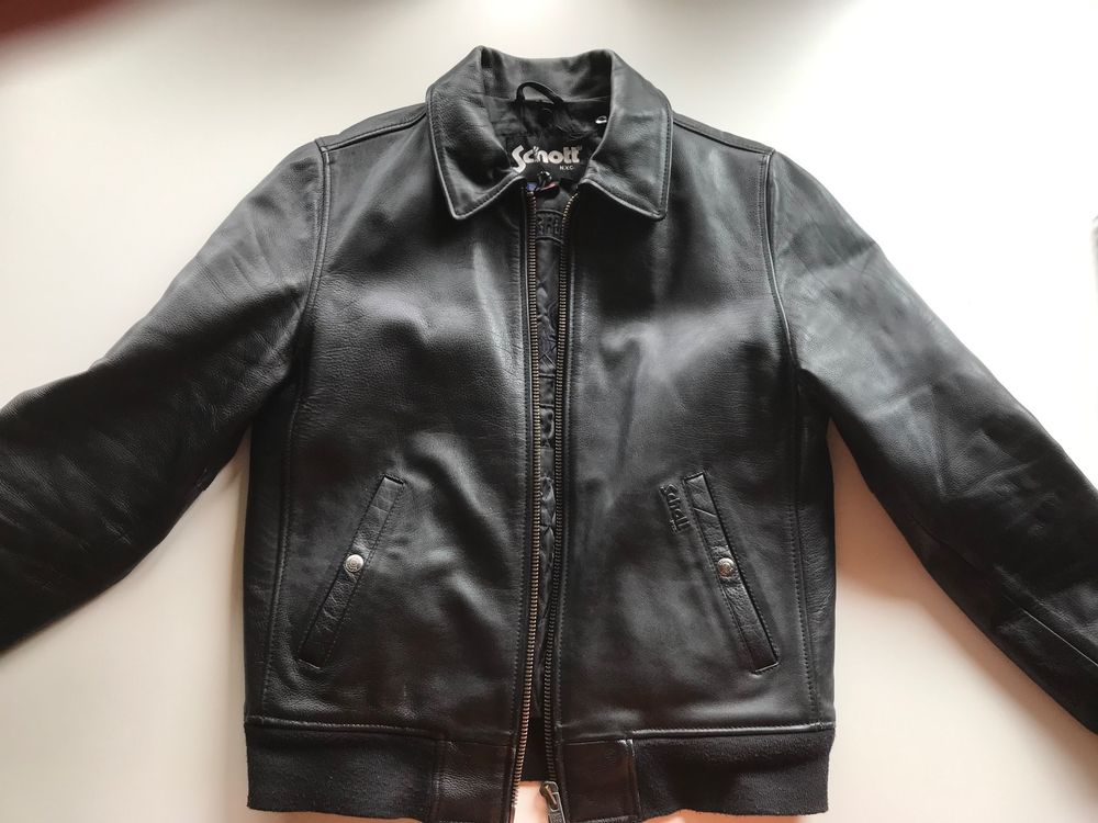 Blouson cuir Schott USA | Kaufen auf Ricardo