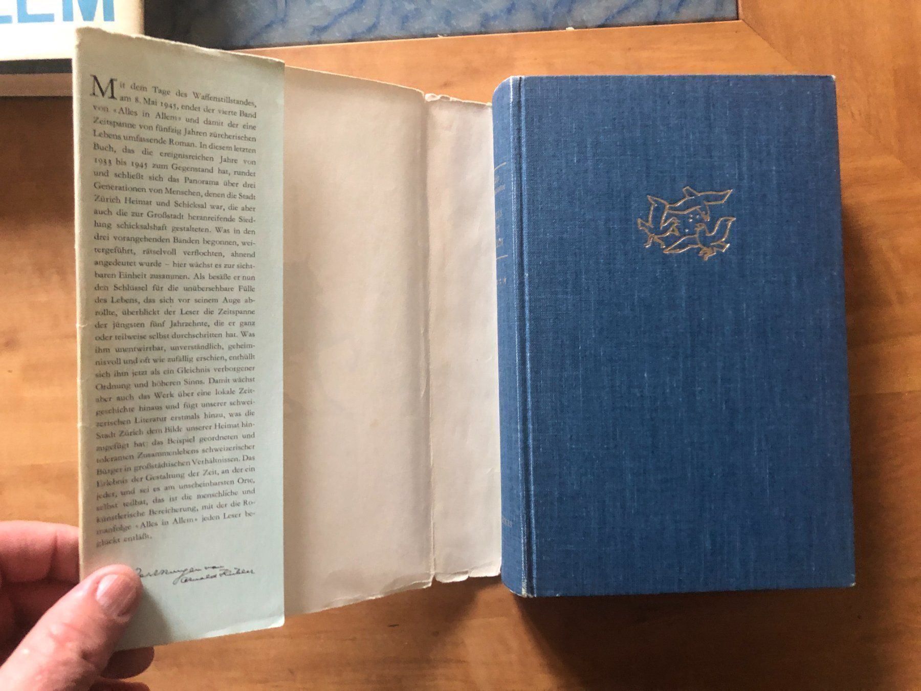 Bücher: Kurt Guggenheim: Alles in Allem, 4 Bde. – Gebraucht aus Zürich von allp 7