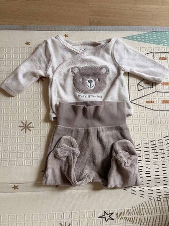 Samt Baby Set, Grösse 50