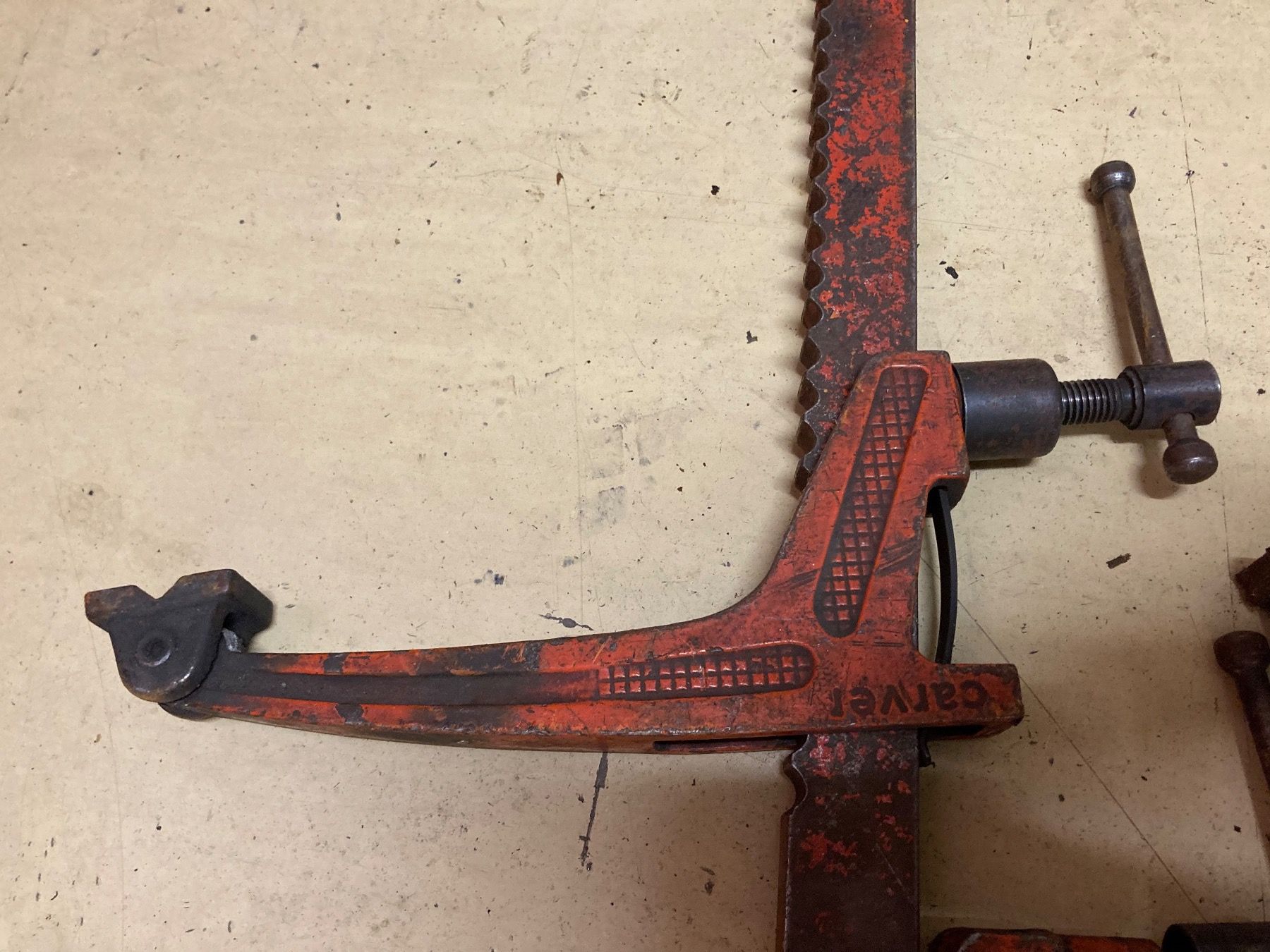 Tutti gli attrezzi: Zahnstangenspanner CARVER – Usato da Hünenberg venduto da Abtech 2