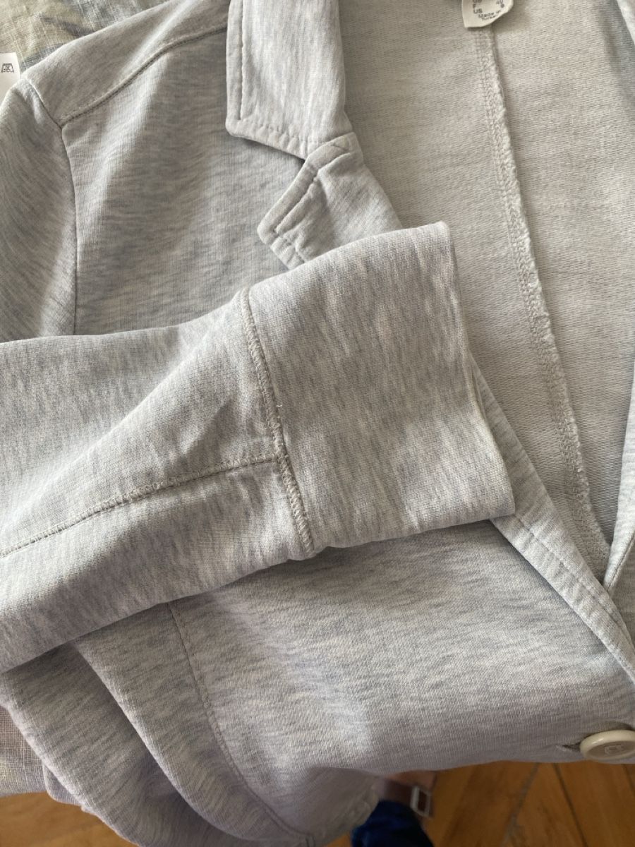 Hessnatur Giacche: Hessnatur Blazer Gr. S Übergangsjacke grau meliert – Usato da Flawil venduto da IrisK010203 2