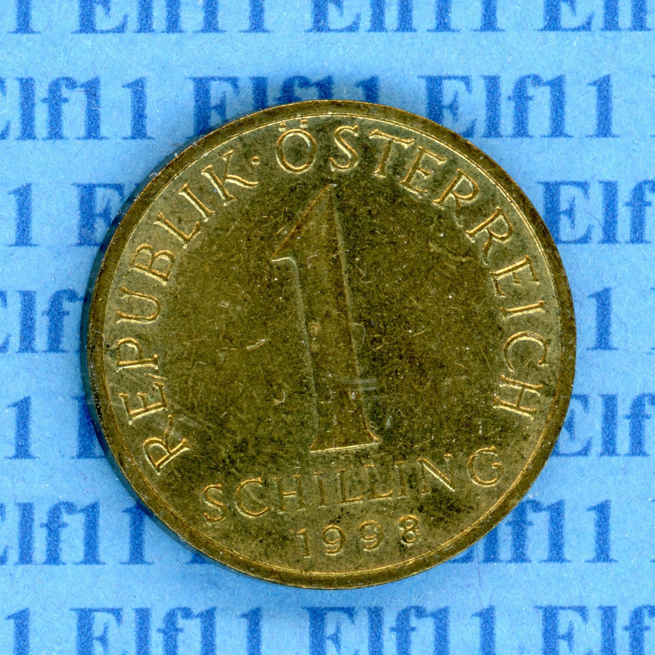 Tutti le monete: ATS___1.00 1998 vz 1 Schilling – Usato da Widnau venduto da Elf11