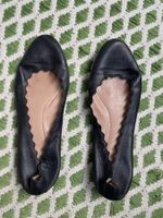 Ballerines Chloe cuir noir taille 40