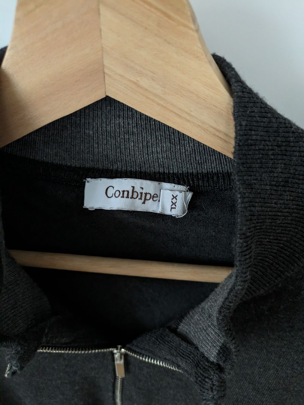 Maglioni & Felpe: Pullover Conbipel Reissverschluss grau Grösse XXL – Usato da Rorschach venduto da joh_v2y2 1