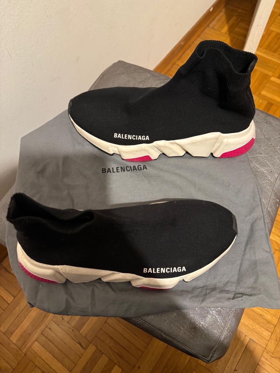 Balenciaga Damenschuhe: Balenciaga Speed Trainer Noir/Rose – Neu (gemäss Beschreibung) aus Chêne-Bougeries von sor_9rzp 1