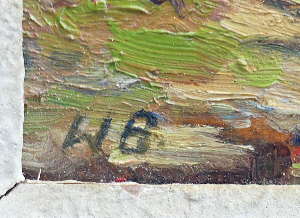 Walter BLUM (19092000) Ölgemälde Uferpartie Kaufen auf Ricardo