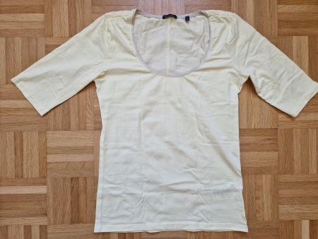 Marc O'Polo T-Shirt gelb S wie neu