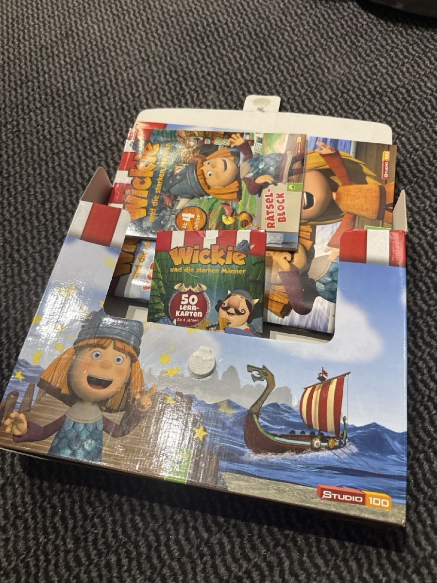 Spiele: Wickie Vorschul Koffer Lernspiele Set – Gebraucht aus Niederglatt ZH von Ghostino12 1