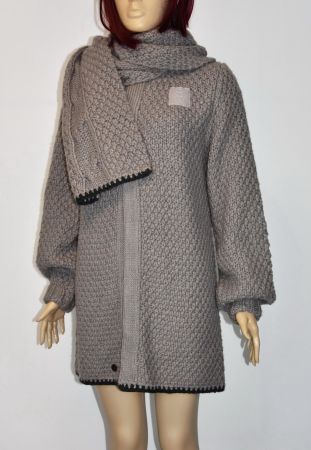 G-Star RAW Damen Mantel Strickjacke warm Cardigan/grau/Gr.S