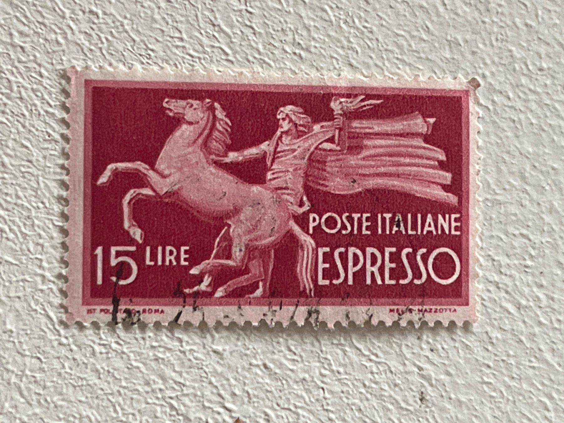 Tous les timbres: Italia Briefmarke – D'occasion à Chiasso par AzenYa