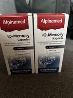 Alpinamed IQ-Memory Kapseln 2x 60 Stück neu 