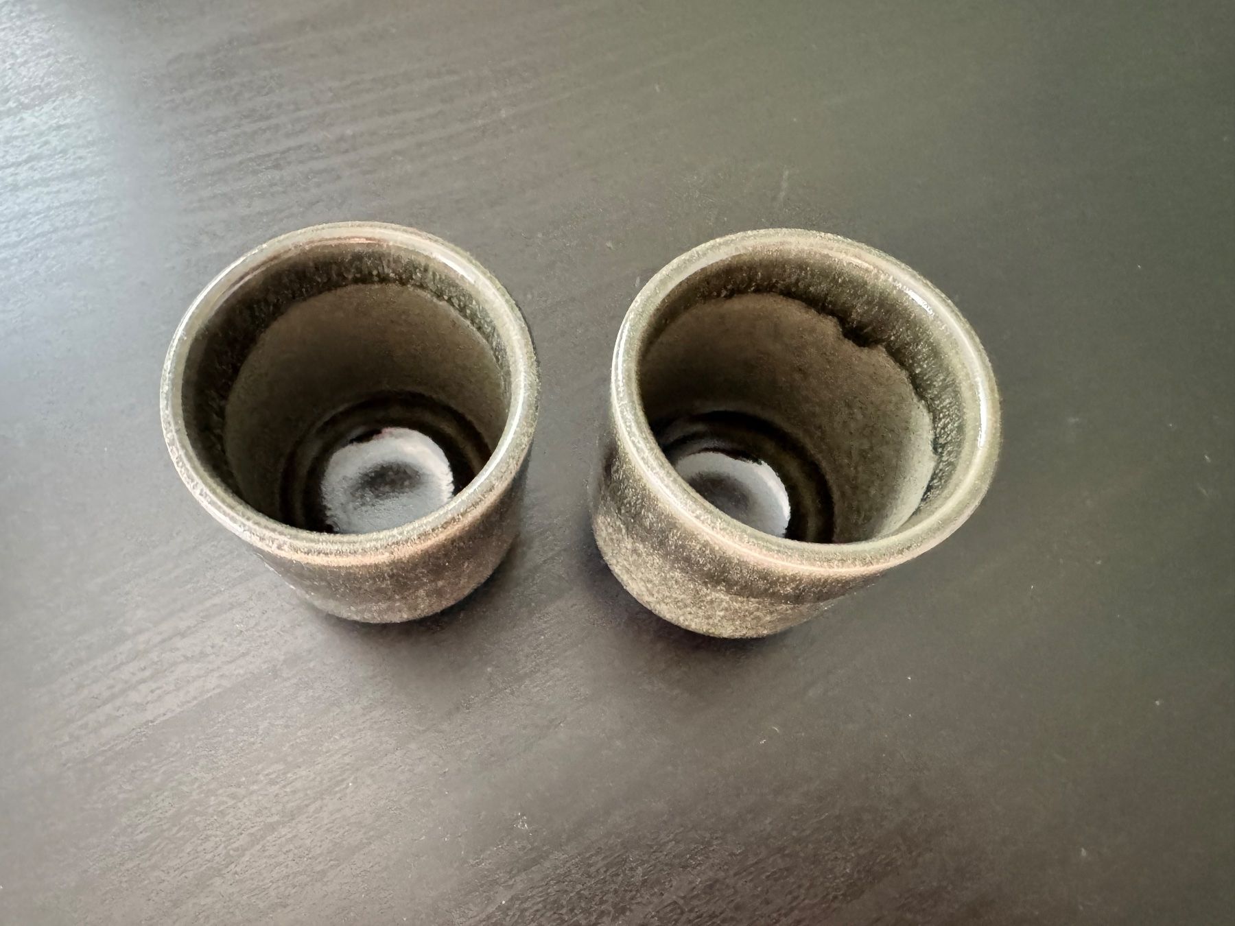 Tazze: Schöne Espressotassen in Stein-Optik. – Usato da Löhningen venduto da santafe06 2