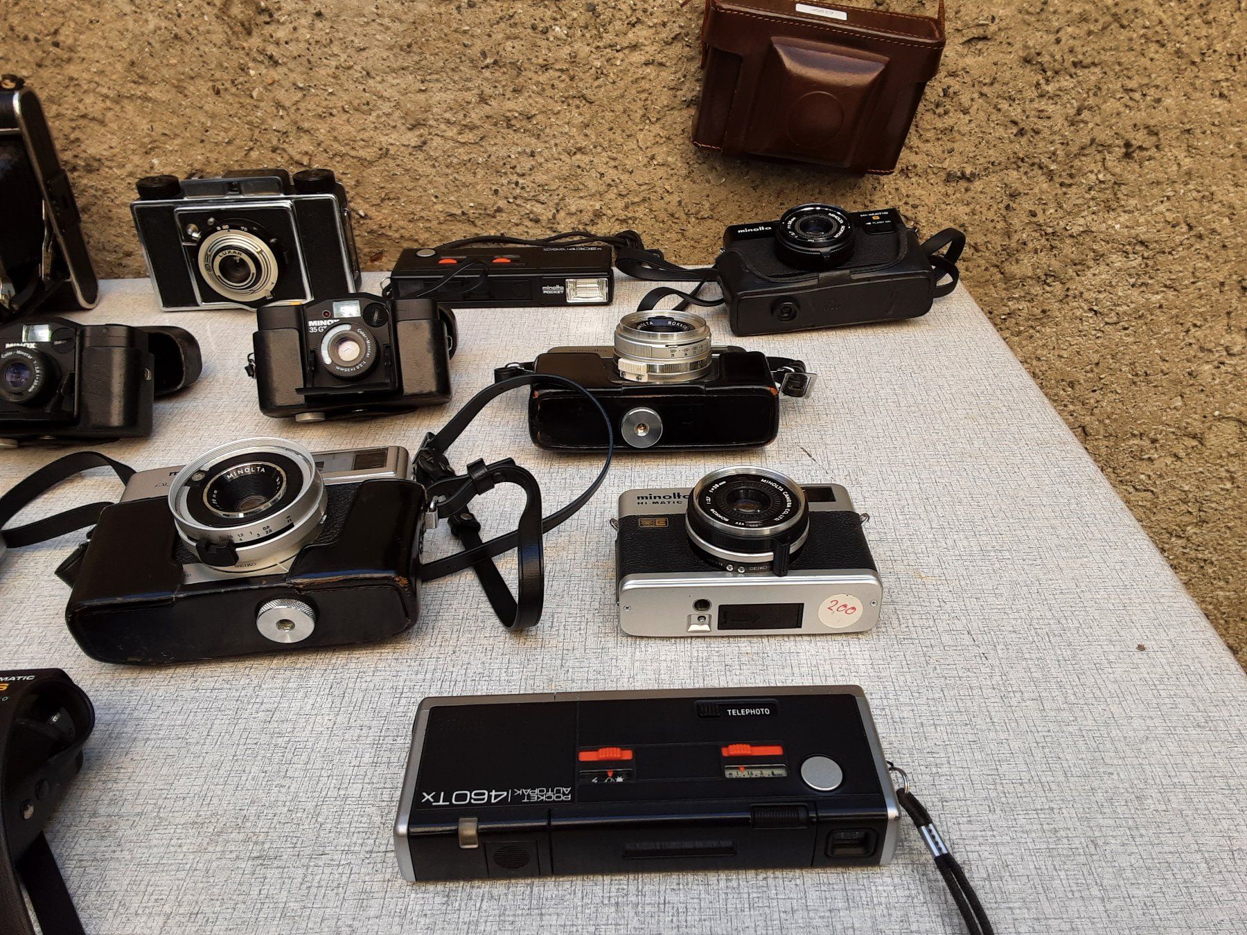 Minolta Fotocamera: Ein grosses Lot Kameras – Usato da Basel venduto da feld63 5