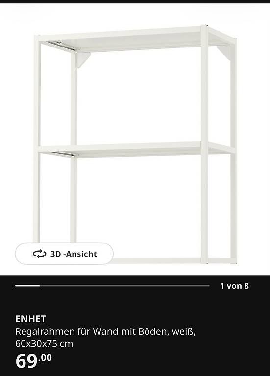Scaffali: Ikea Enhet Regalrahmen – Nuovo e nell'imballaggio originale da Zürich venduto da mar_9jbn 1