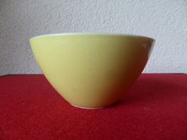 Vintage Rössler Müeslischale Chacheli zitronengelb