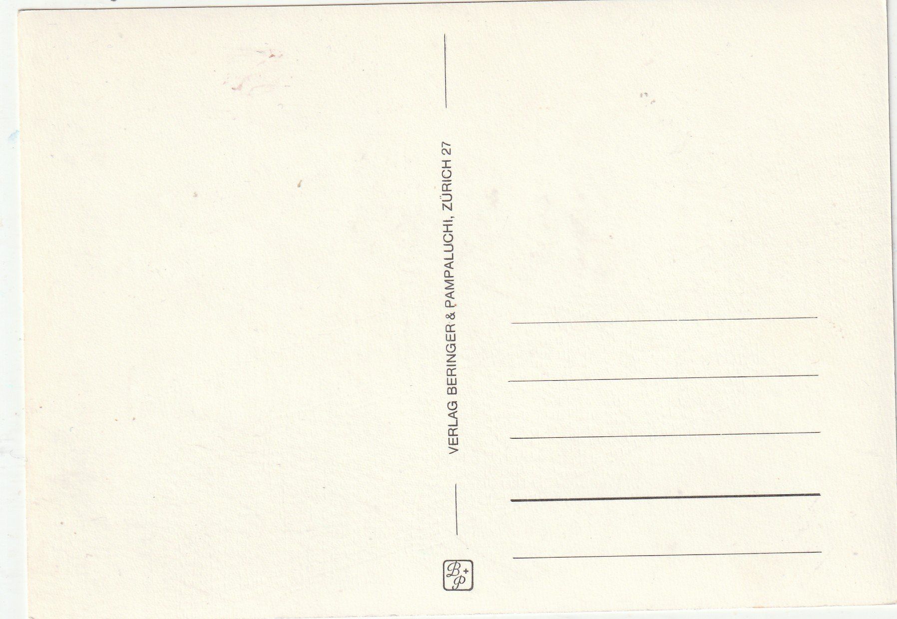 Cartoline postali: Zürich – Usato da Lumbrein venduto da made02 1