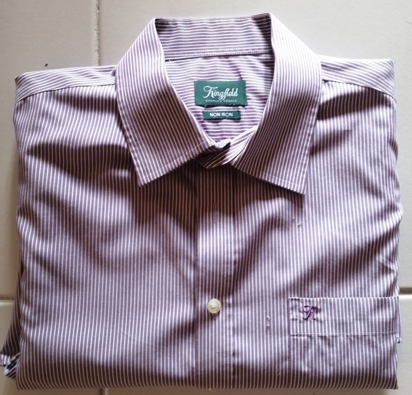 Camicie: 3 Herren Hemden, langarm, verschiedene grosse Grössen – Usato da Schaffhausen venduto da Domifran 1