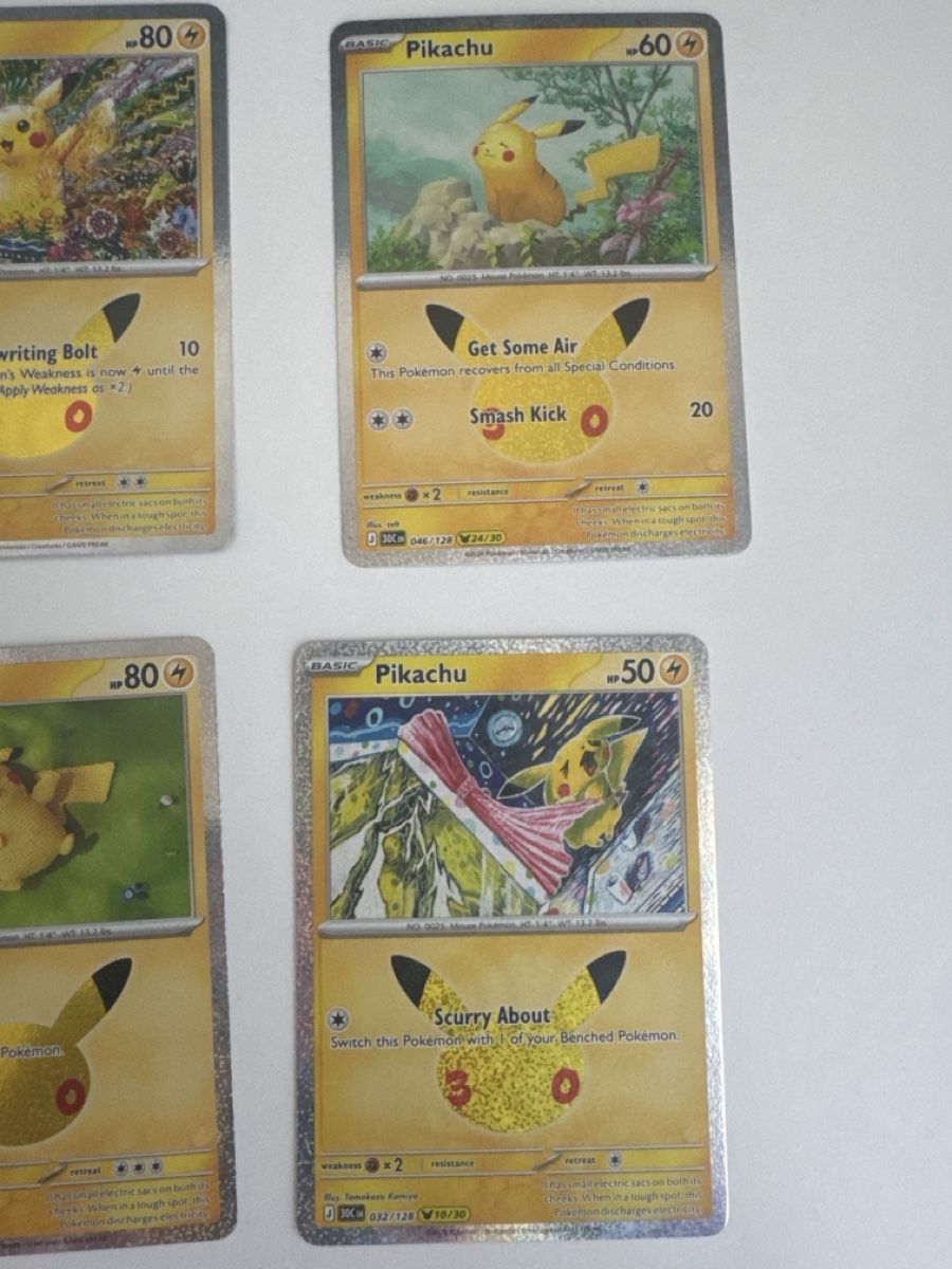 Pokémon Carte collezionabili: Pokemon 30th celebration Pikachu Karten – Usato da Uster venduto da esm_wr5k 2