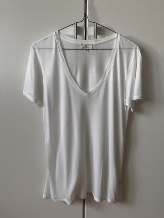 Weisses Adriano Goldschmied T-Shirt Gr. M