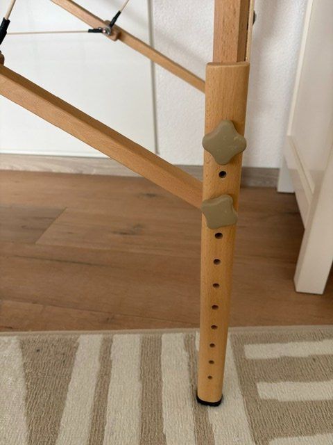 Sedie a sdraio: Massageliege, klappbar. Holz , Kunstleder beige – Usato da Zürich venduto da emm_66dk 2