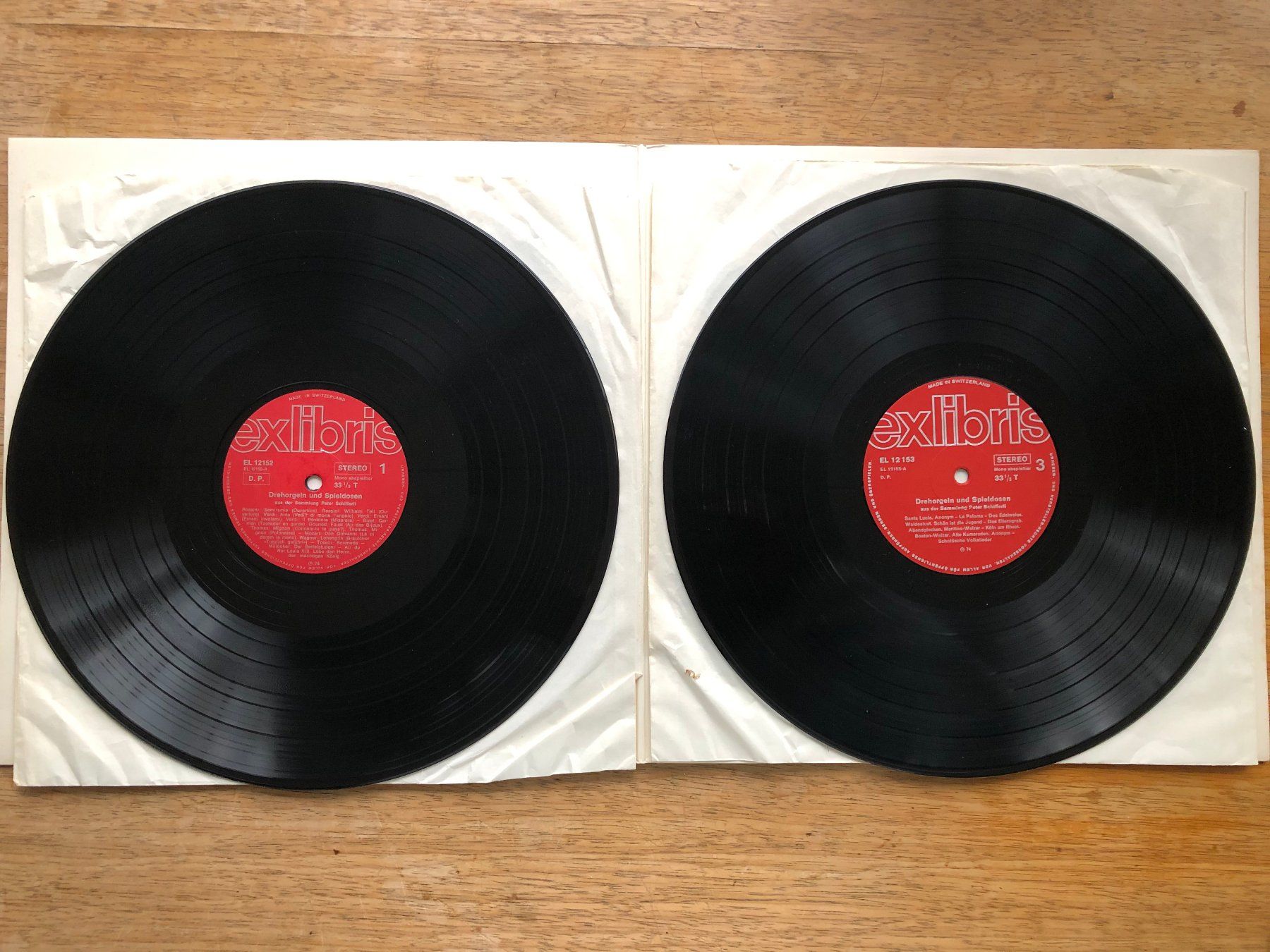 Dischi in vinile: Drehorgeln & Spieldosen (Doppel-LP) – Usato da Grenchen venduto da Kogi7 3