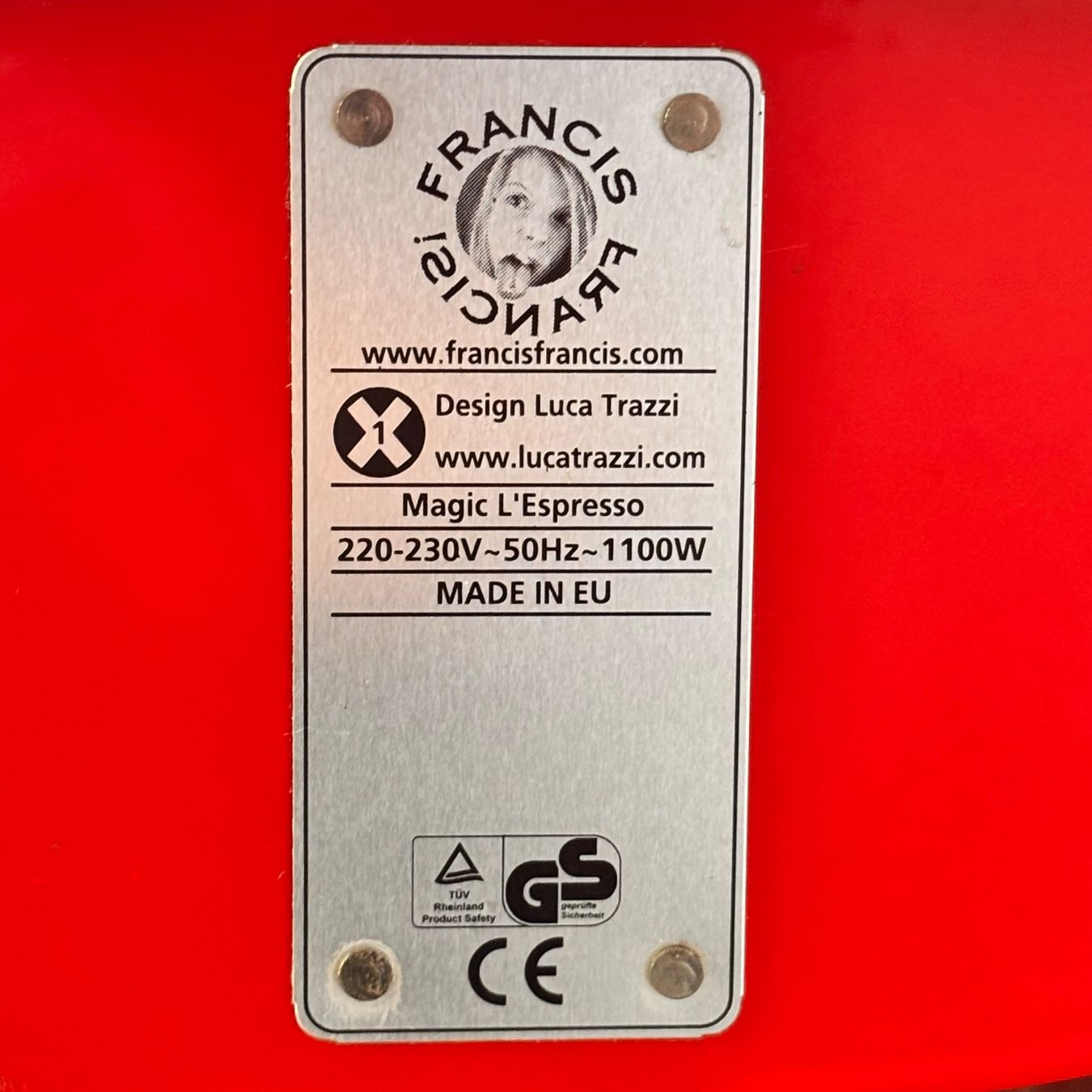 FrancisFrancis! Macchine per caffè & Macchine per espresso: Kaffeemaschine Francis Francis – Usato da Würenlingen venduto da Patschua 4