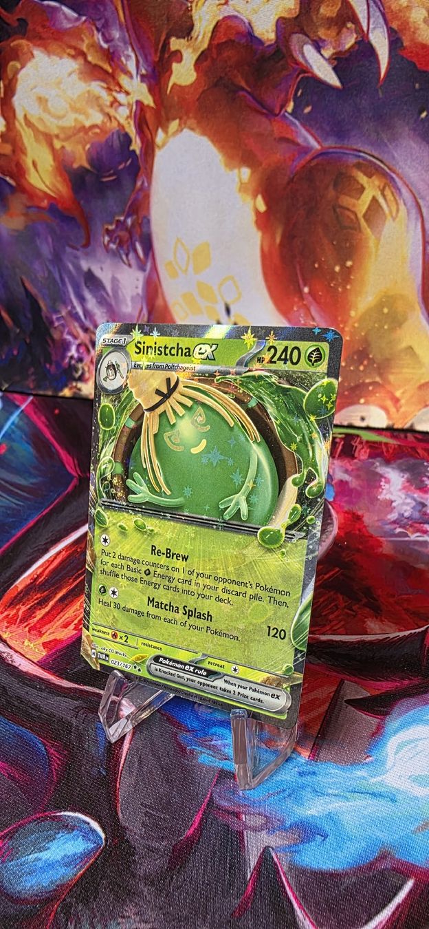 Pokémon Carte collezionabili: Sinistcha ex 023/167 Twilight Masquerade TWM – Nuovo (secondo la descrizione) da Frutigen venduto da Sinnohan_Zorua 1