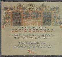Mussorgsky - Nikolaï Golova - Boris Godunov - 3 X CD