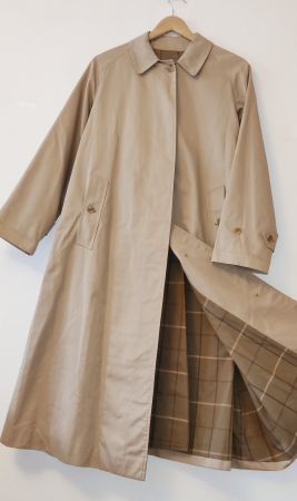 BURBERRY Mantel Trenchcoat Gehrock Novacheck Futter 42 NEU