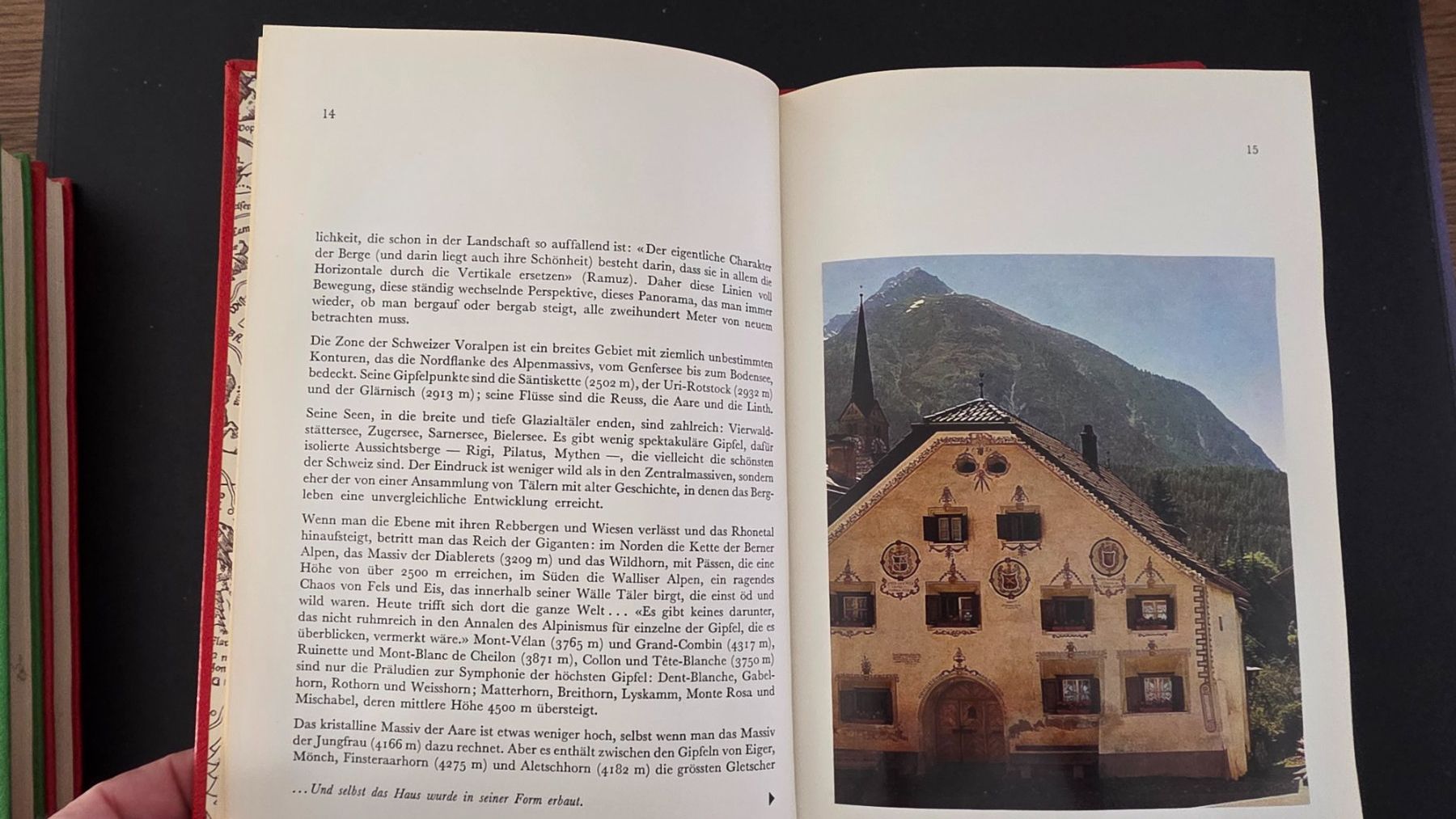 Livres: 5 dekorative, ledergebundene Schweizer Heimatbände – D'occasion à Malters par mat_6102 5