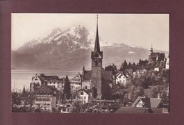 WEGGIS - Kirche - Pilatus