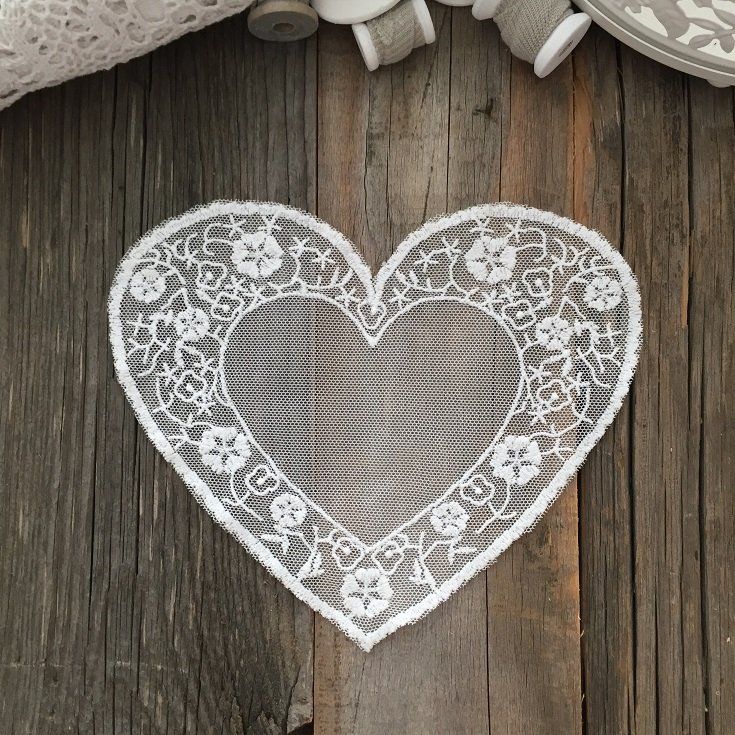 Tissus: Applikationen Spitzen-Patch - Shabby Chic – Neuf (Voir description) à Thun par Rowaner