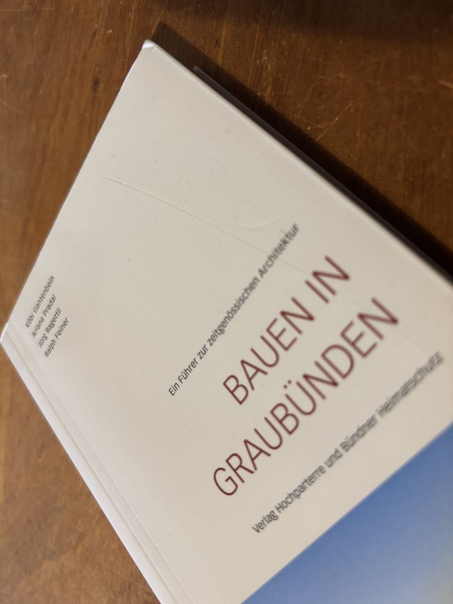 Libri: Bauen in Graubünden – Usato da Zürich venduto da WWehrle 1