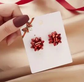 Orecchini pendenti & Orecchini a lobo: Weihnachtliche Ohrstecker Schleife – Nuovo e nell'imballaggio originale da Gams venduto da Mariawicca