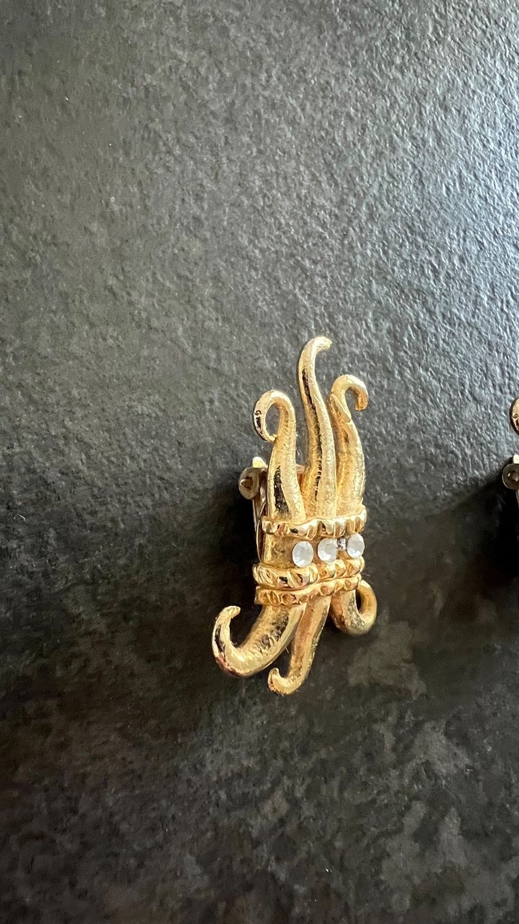 Orecchini pendenti & Orecchini a lobo: Boucle d’oreille vintage – Usato da Nyon venduto da stylevintage79 2
