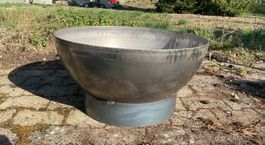 Feuerschale Stahl Halbkugel