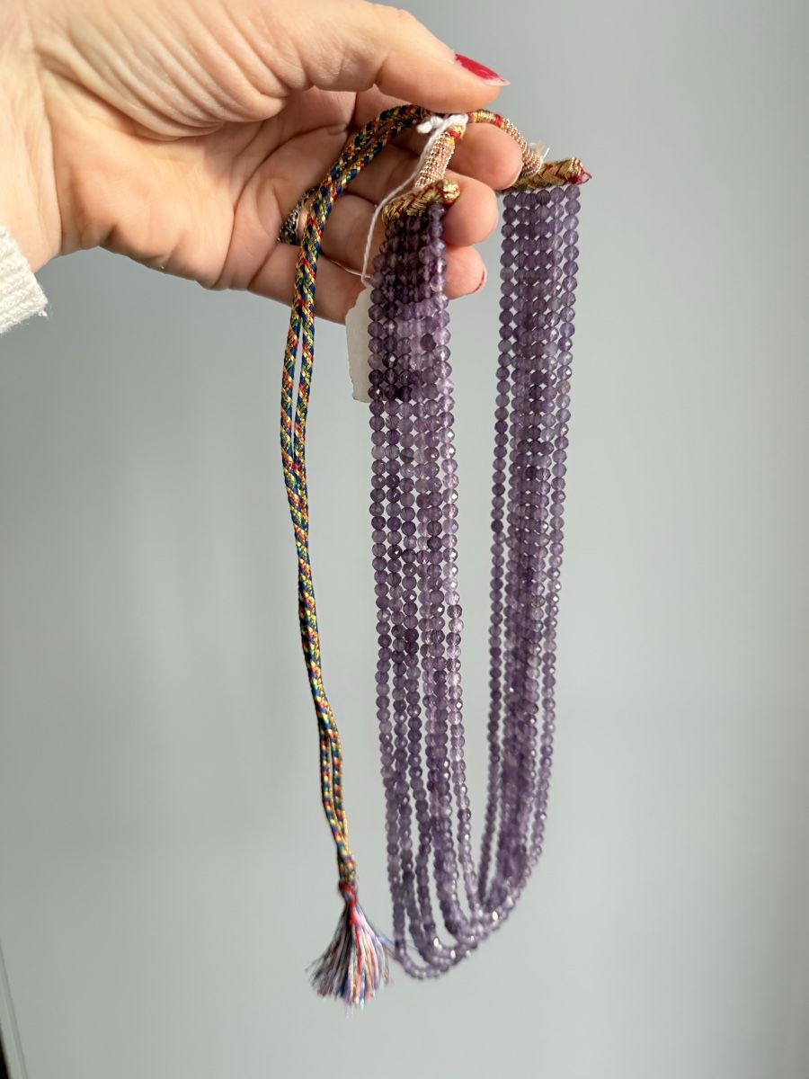 Catenine: Wunderschöne 6 strangige Amethyst Kette NEU – Nuovo e nell'imballaggio originale da Basel venduto da Chili007 6