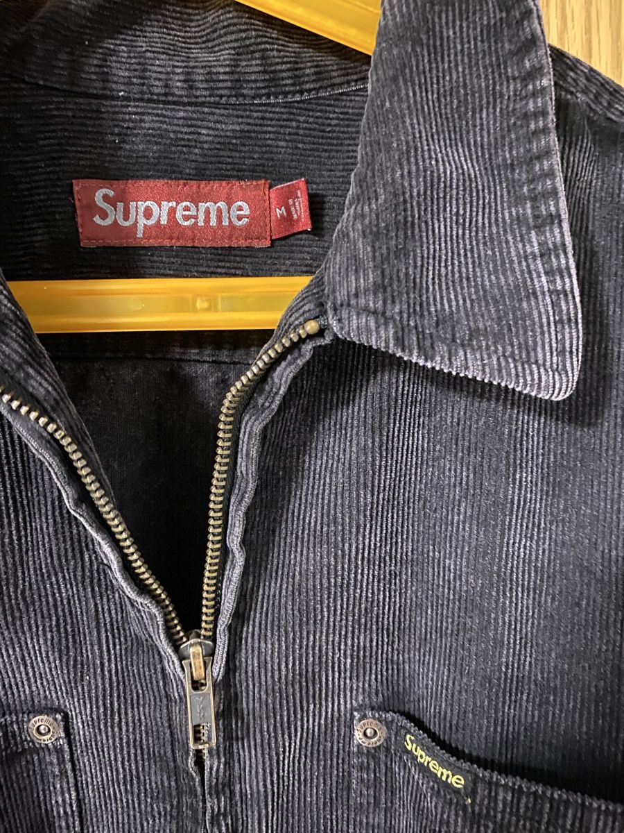 Supreme Giacche: Supreme Washed Corduroy Zip Up Jacket – Usato da Limpach venduto da wavyy 2