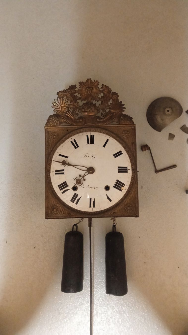 Orologi da terra & Orologi da parete: Antike Wanduhr mit Pendel – Usato da Biel/Bienne venduto da geo_8dsy 1