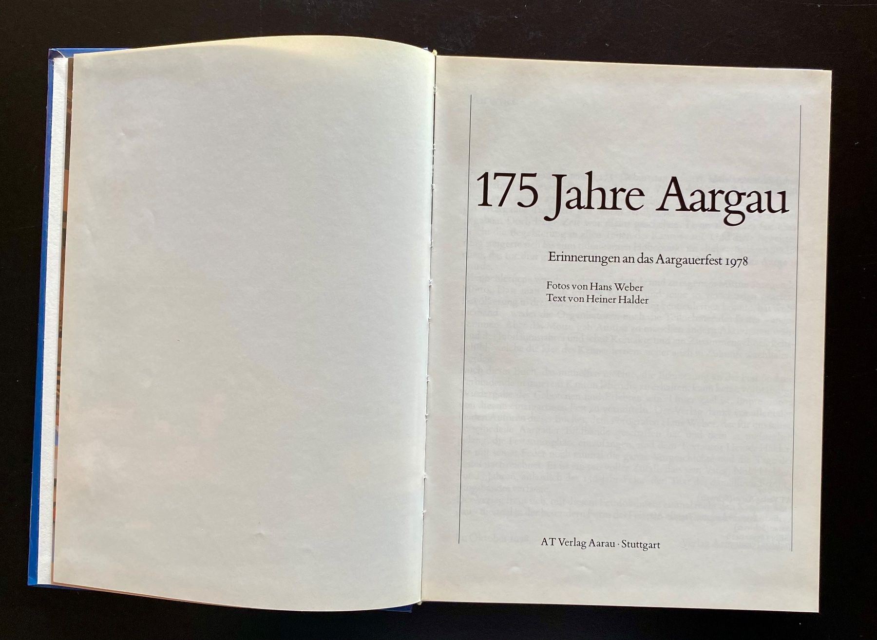 Libri: 175 Jahre Aargau / Jg 1978 – Usato da Nussbaumen AG venduto da schuba2000 2