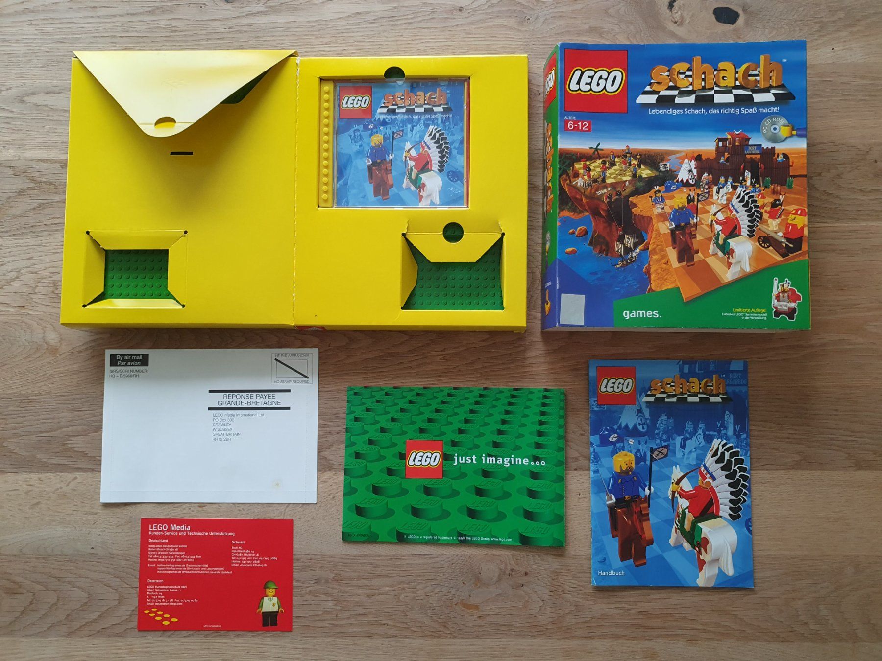 Giochi: PC Game LEGO Schach (1998) Big Box – Usato da Greifensee venduto da perfectioN88 5
