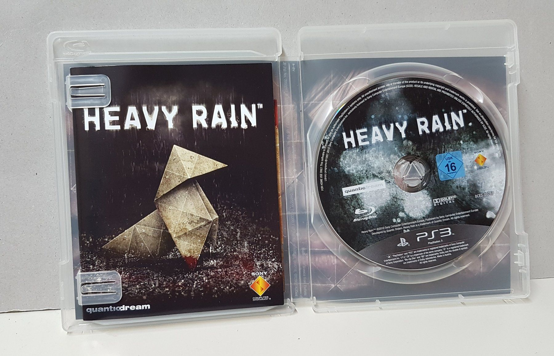 Sony Giochi: Heavy Rain Psycho Triller wer wird überleben wer Sterben PS3 – Usato da Schüpfheim venduto da Games_Spielkonsolen 1