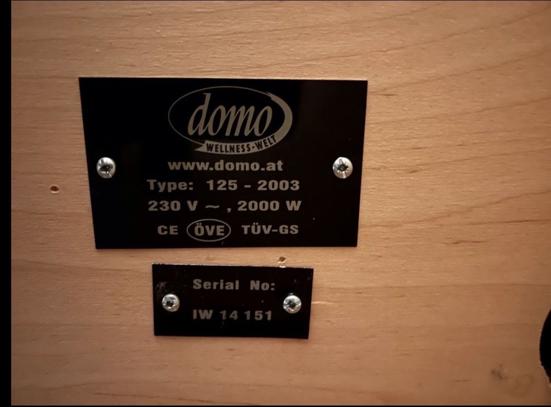 Sauna & Accessori: Infrarot Sauna – Usato da Niederdorf venduto da SabHo83 6
