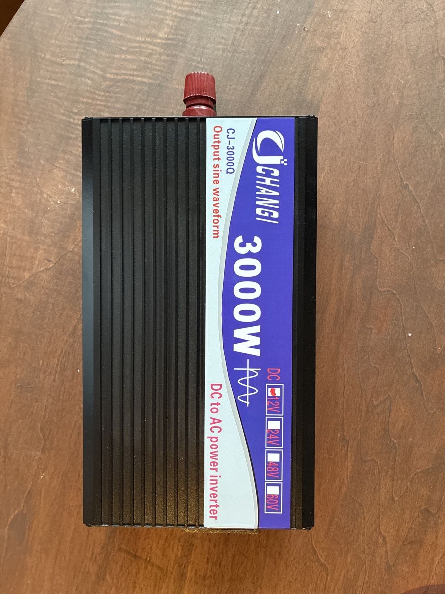 Wechselrichter: Wechselrichter 3000W sinus CJ-3000Q – Neu und originalverpackt aus Wil SG von sev_zk8j