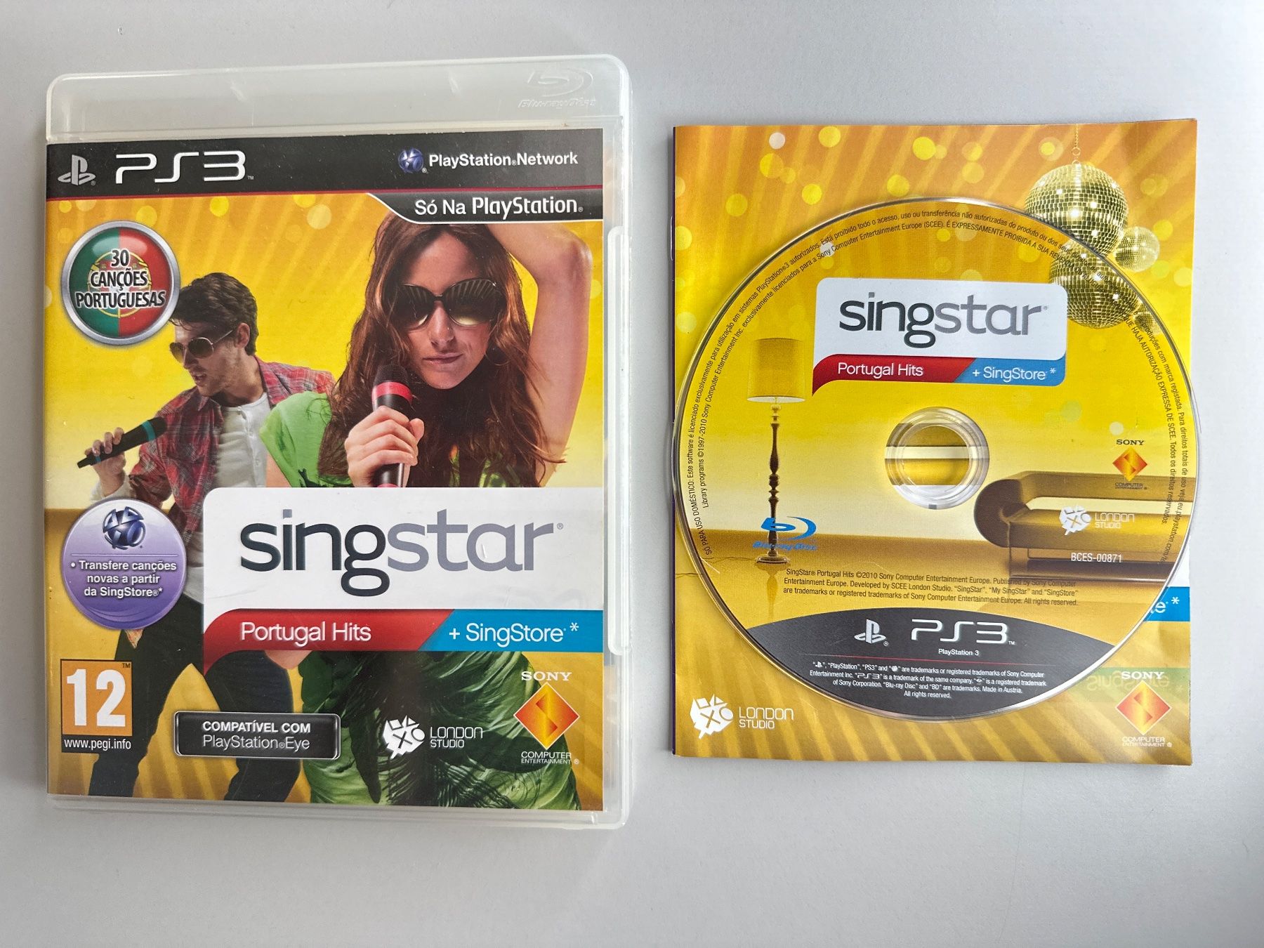 Sony Giochi: Singstar Portugal Hits - PS3 – Usato da St.gallen venduto da taduz