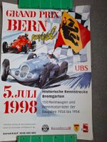 original Plakat Gran Prix Bern Revival 1998