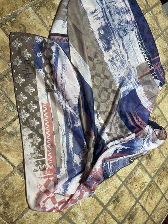 Foulard Burdon donna fantasia multicolore-chic e elegante