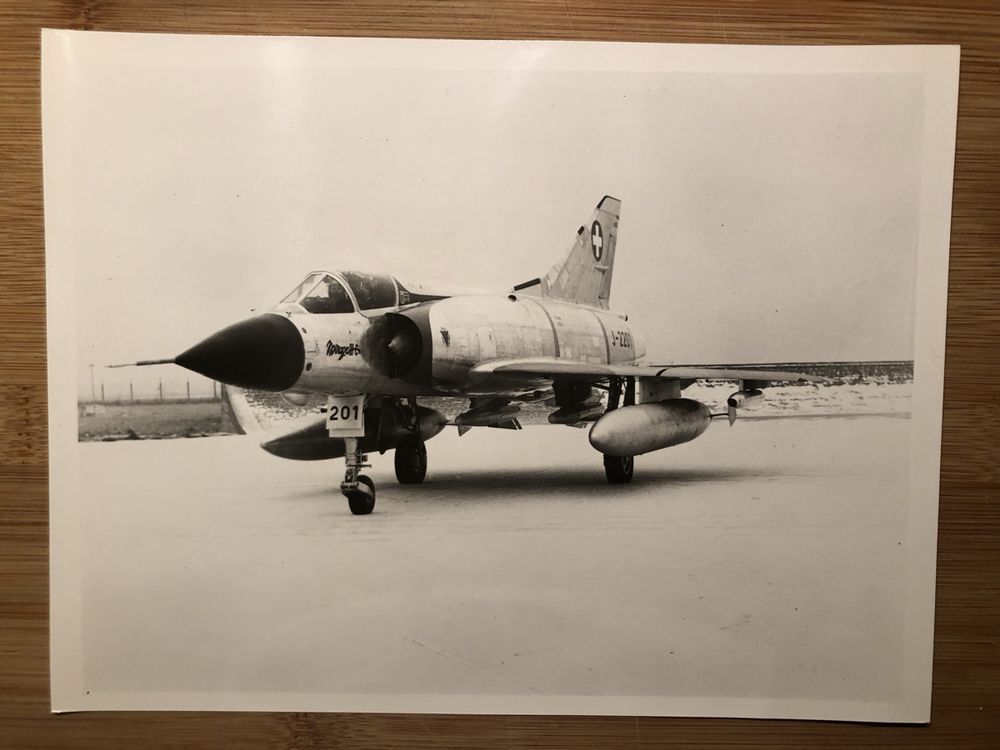 Mirage III C CH Luftwaffe Original Foto (Gebraucht) in Buochs für CHF ...