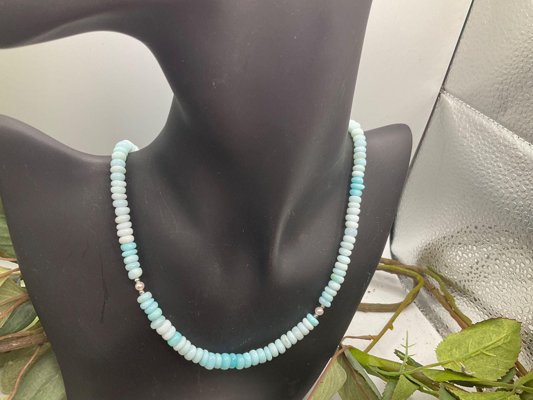 Catenine: Collier Andenopal mit SS, Marke SILBERZEIT – Nuovo (secondo la descrizione) da luzern venduto da Alpendorf1